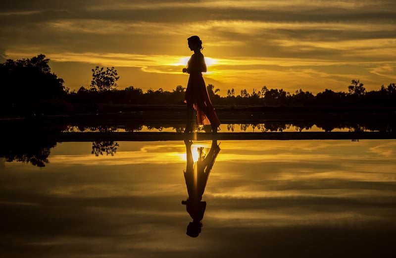 Walking in nature
